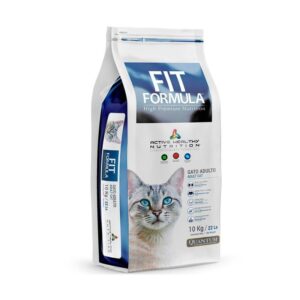 Fit Formula Gatos Adultos es un alimento completo y balanceado desarrollado con ingredientes de alta digestibilidad, satisfaciendo todos los requerimientos nutricionales de su gato desde el año de vida.