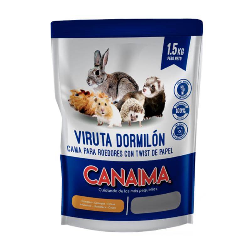 viruta-para-roedor-dormilon Viruta para Roedores Dormilón es una viruta vegetal 100% natural de sustrato de choclo cons twist de papel, que permite mantener un hábitat limpio y acogedor para su mascota.