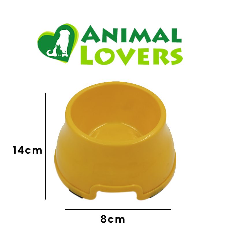 Comedero Compacto Antideslizante para Mascotas