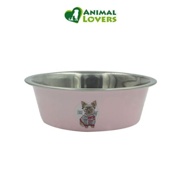 Plato Metalico Para Perro es un plato que su interior es de acero inoxidable como recomiendan los veterinarios, resistente a las bacterias. Es una muy buena opcion al momento de escoger tu plato para tu mascota. De material resistente este plato puede combinar en diferentes diseños y colores, elige el que mas te guste.