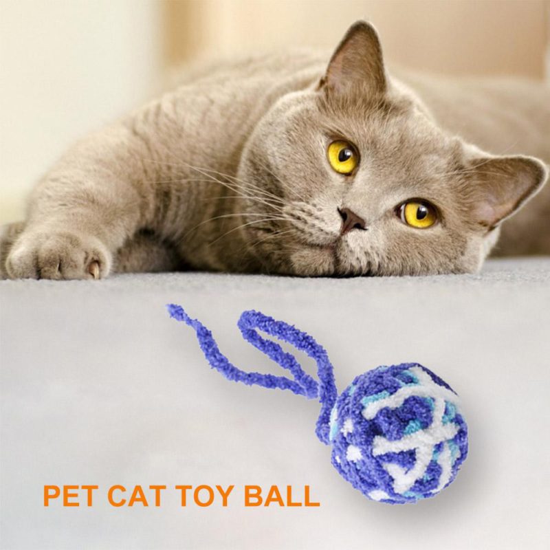 Juguetes de online lana para gatos