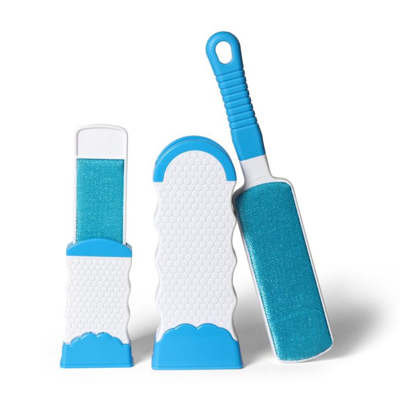 Cepillo para Sacar Pelos de Perro 2 en 1 para casa y viaje