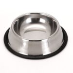Plato Acero Inoxidable Perro 10 cm de diametro