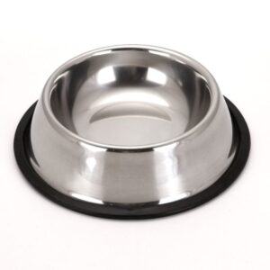 Plato Acero Inoxidable Perro 10 cm de diametro