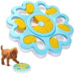Plato interactivo antiansiedad para perros. Estimula la mente, promueve la alimentación lenta y evita atragantamientos. Seguro, resistente y antideslizante.