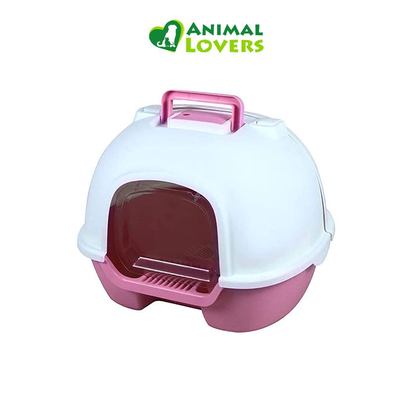 arenero-cerrado-grande-rosa.jpg Arenero Cerrado Grande Rosa es una baño sanitario amplio para tu mascota. Este cómodo baño sanitario ofrece la privacidad que tu michi necesita. Además mantendrá el olor encerrado, resultando muy agradable para tu ambiente. Cuenta con una filtro de carbón activado