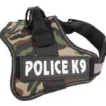Arnes K9 para perrro camuflaje verde 1