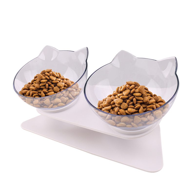 Comedero Elevado Doble Antiestrés