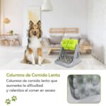 Comedero lento perro interactivo 2 1