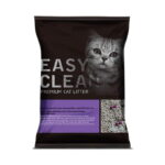 a Arena Sanitaria Easy Clean es económica, saludable, súper absorbente, controla el olor y es un 99% libre de polvo.