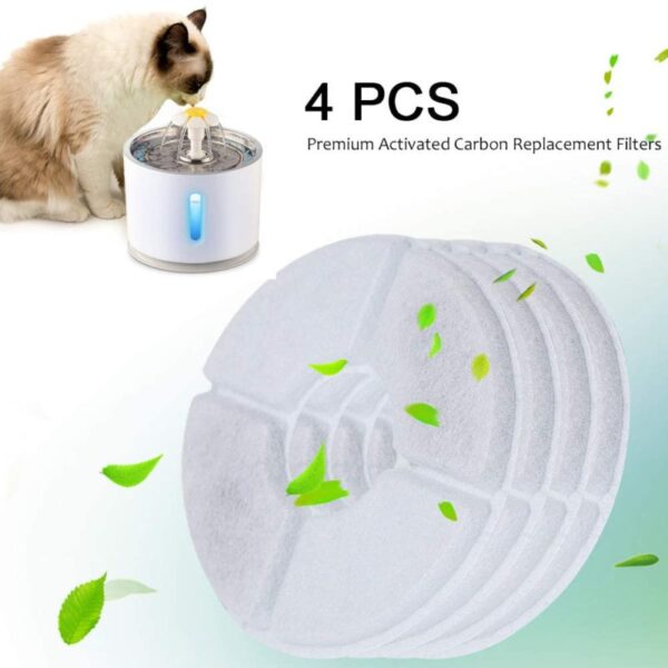 Filtro para Bebedero de Gatos filtros para fuente flor