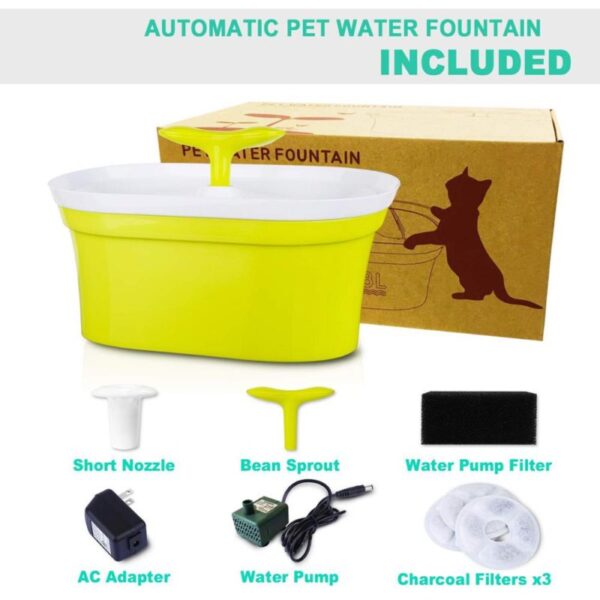 Fuente de agua para perros Brote de soja 2