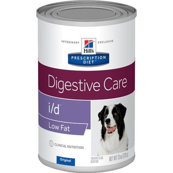 Lata perro digestive care i d low fat 370grs