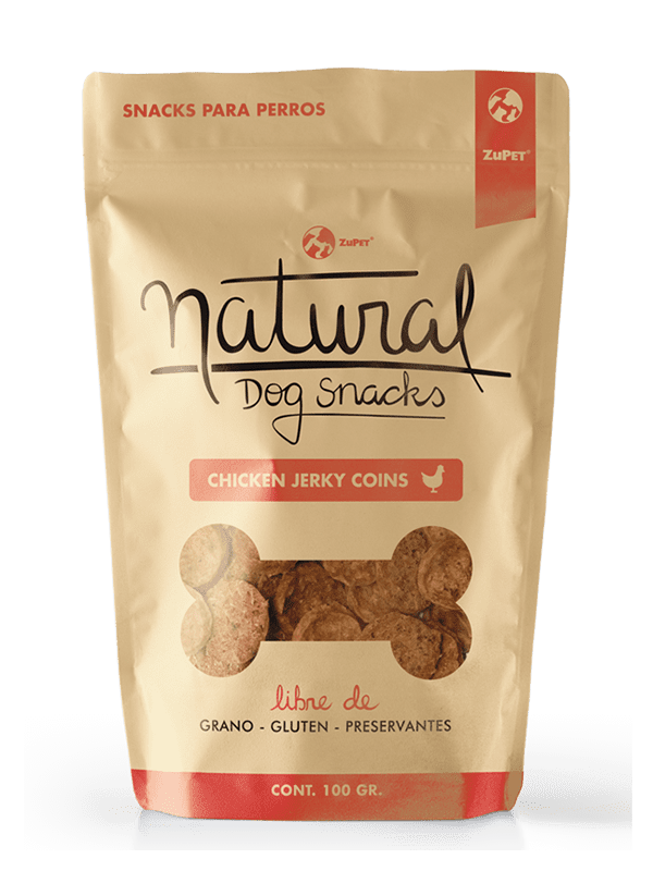 NATURAL CHICKEN JERKY SLICES 100 GR 1