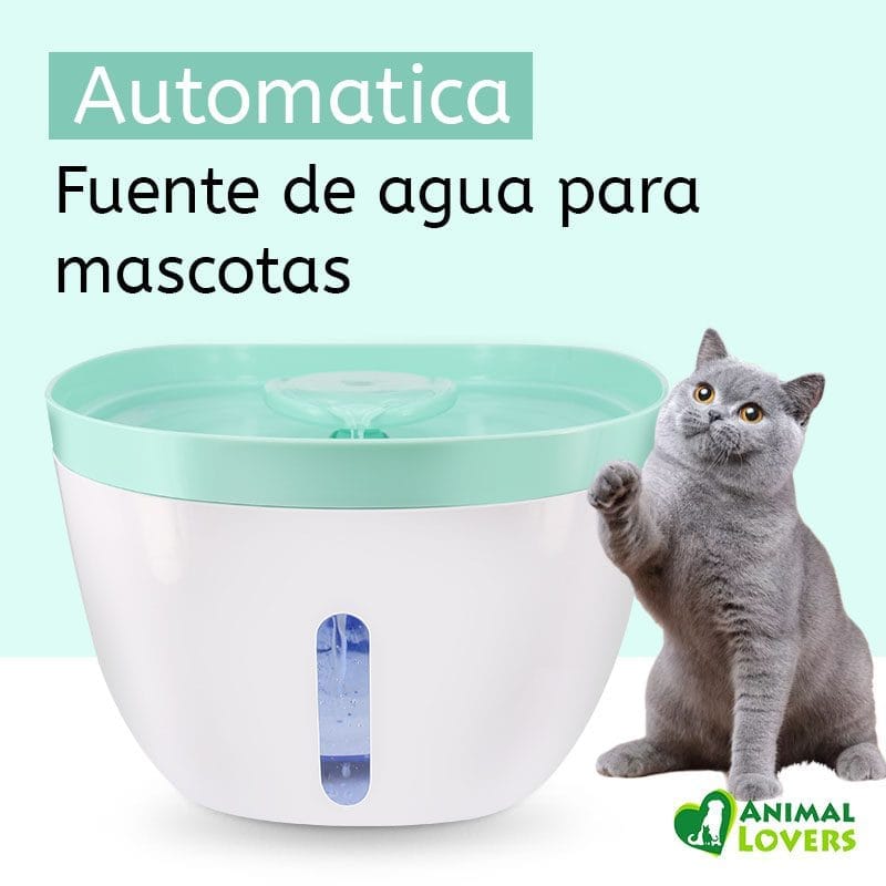 Fuente-de-Agua-Automática-para-Perros Fuente de Agua Automática para Perros hermosa 2 litros de frescura