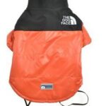 Parka dog face naranja 1