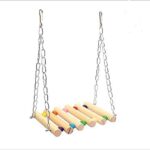 Puente 13cm colgante jaula pajaros 5 1 1