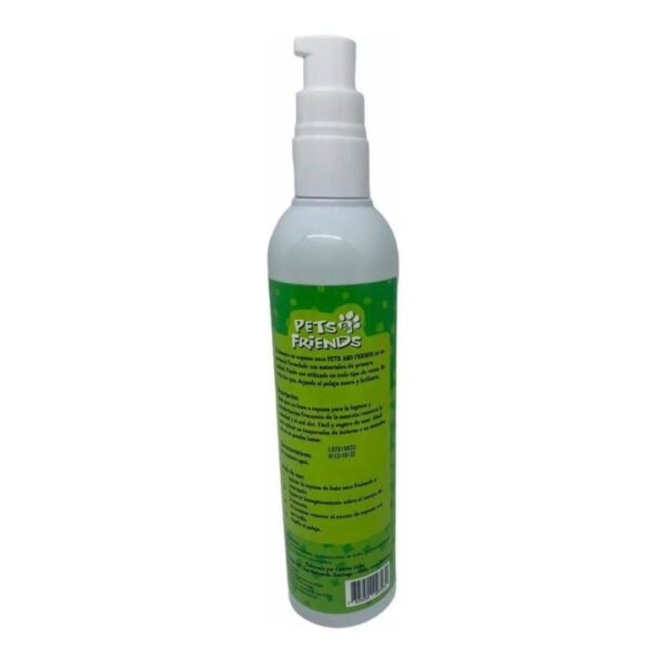 Shampoo en Seco para Perros Espuma Pets Friends2 1