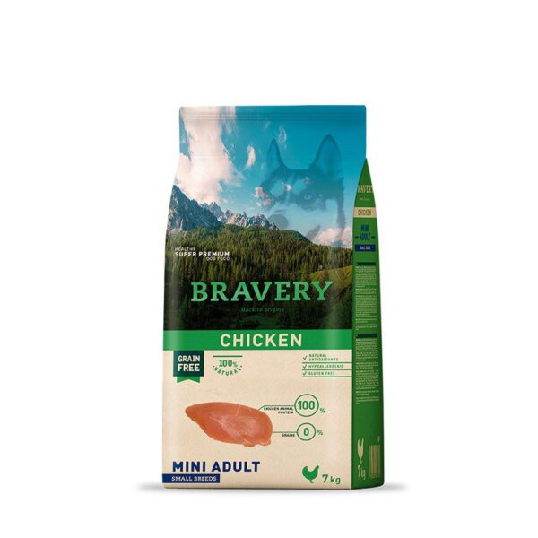 bravery chicken mini adult small breeds 1