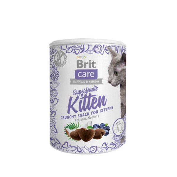 brit care cat snack superfruits kitten 1