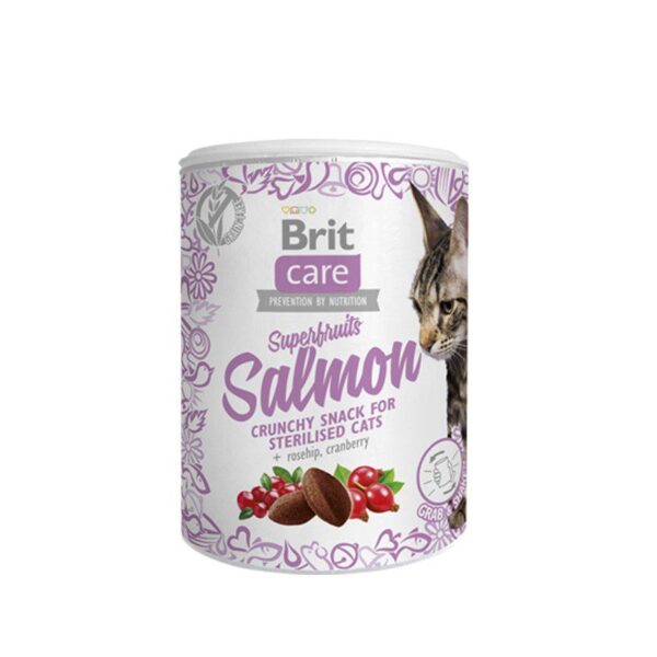brit care cat snack superfruits salmon 1
