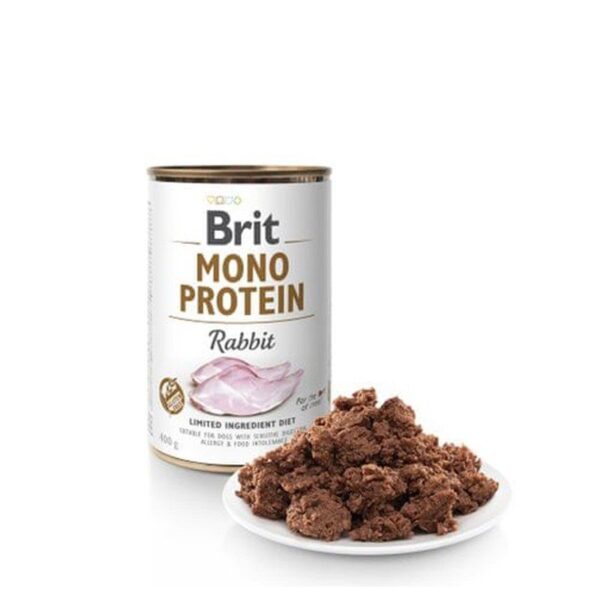 brit care mono protein lata conejo 1