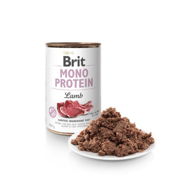 brit care mono protein lata cordero 1
