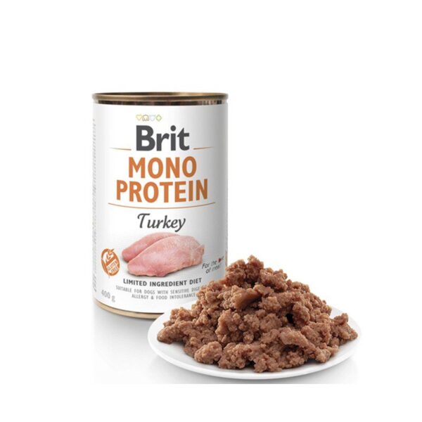 brit care mono protein lata pavo 1