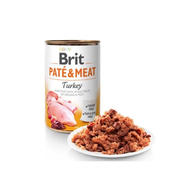 brit care pate meat lata pavo 1