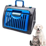 Caja Transportadora Gato Plegable Azul es una opcion funcional al momento de transportar a tu mascota. De materiales resistentes este caja transportadora tiene la particularidad que puede plegarse de manera simple para guardar cuando no la estes utilizando. De color gris con azul esta caja transportadora ofrece un estilo moderno y atractivo. Ademas esta caja transportadora ofrece un espacio comodo para tu mascota. 