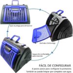 caja transportadora plegable azul 7 1
