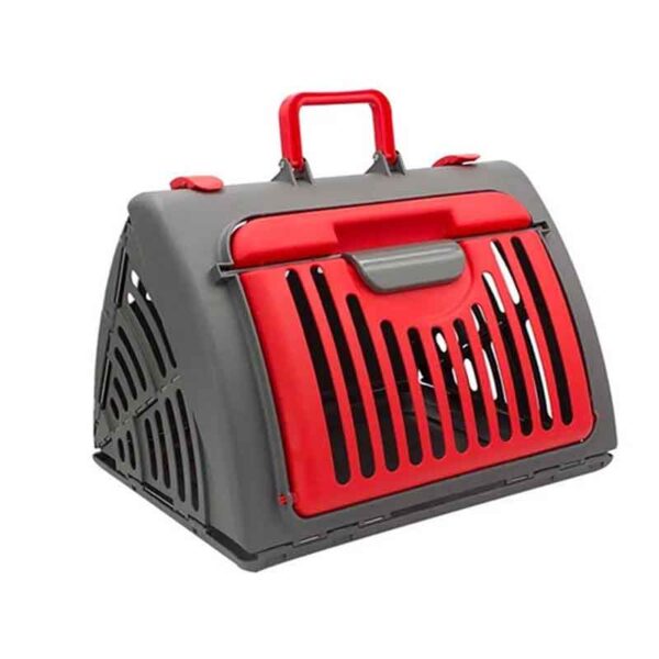 caja transportadora plegable roja 1