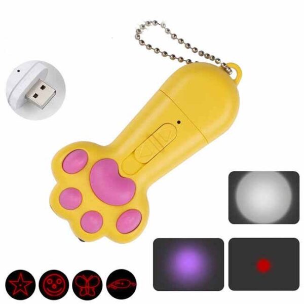 juguete laser amarillo 2 1
