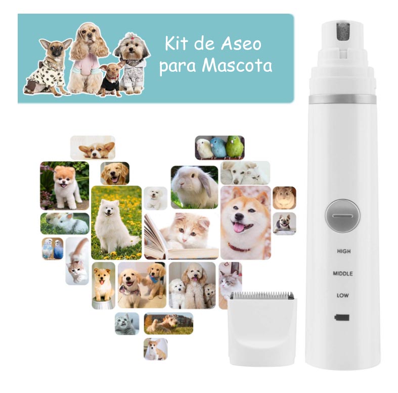 Set Limador y Cortadora para Mascota Set Limador y Cortadora para Mascota