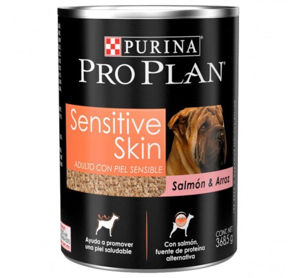 lata pro plan sensitive skin salmon arroz 1