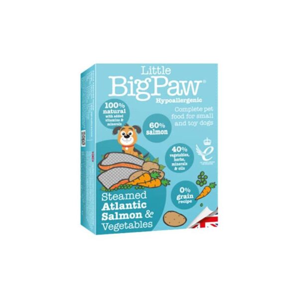 little big paw lata steamed atlantic salmon vegetables 1
