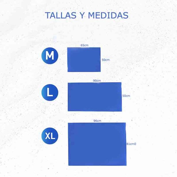 medidas manta refrescante 3