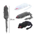 Juguete Gato Ratón con Piel