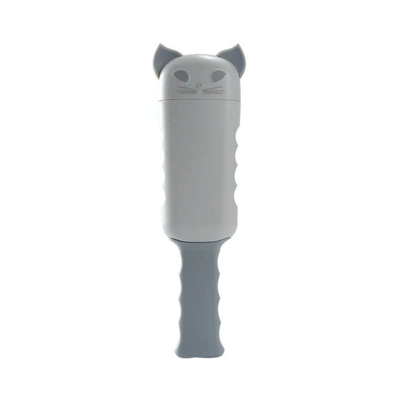 saca-pelo-gatito-gris saca pelo gatito gris