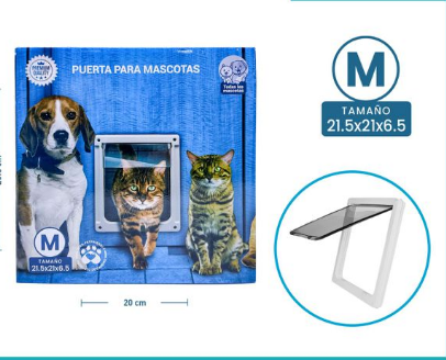 Puerta para gatos ventana - Animal Lovers Tienda de Mascotas Y Farmacia  Veterinaria