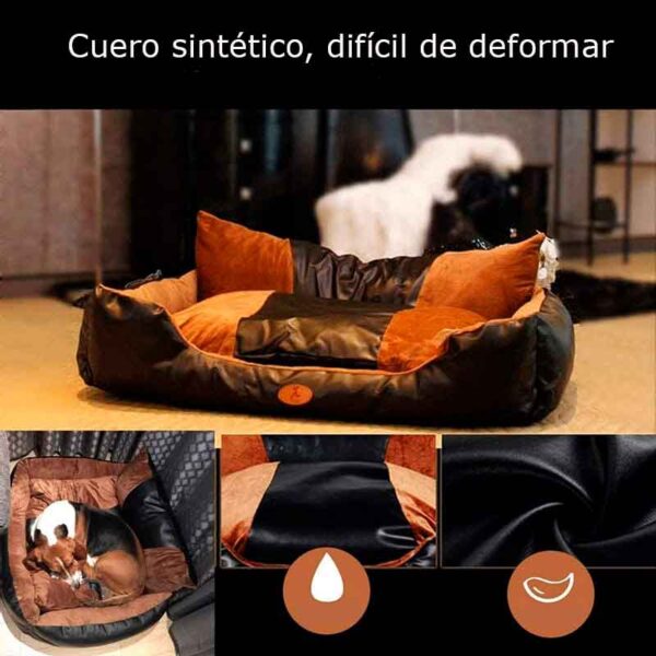 Cama Perro Grande Cuerina XXL