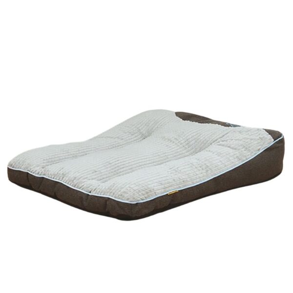 Colchón Cama para Perros en forma de sofá, diseñada específicamente para ofrecer confort y seguridad a tu mascota. Con su diseño ergonómico y materiales de alta calidad, esta cama brinda un espacio acogedor donde tu perro puede relajarse y descansar plenamente.