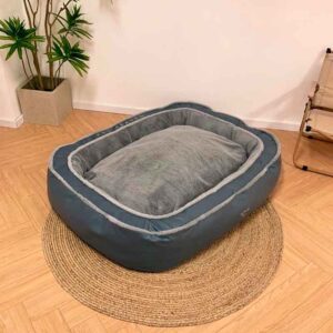 Cama Nido Perro de Lujo Talla L Hoopet está diseñada con materiales de primera calidad y una atención meticulosa al detalle, esta cama ofrece un oasis de comodidad para tu peludo compañero.