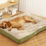 Colchon de Perro Mediano Hoppet está diseñado con el confort y la durabilidad en mente.