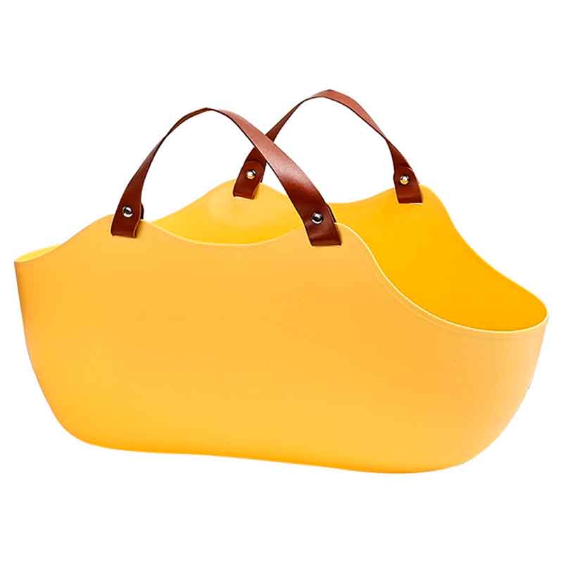 Arenero Portátil con Asa Gatos con asa de color amarillo está diseñado pensando en la comodidad tanto de los felinos como de sus dueños. Su estructura robusta y resistente al desgaste garantiza una larga vida útil, mientras que su diseño portátil facilita su transporte y manejo.