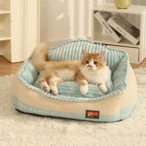 Sillón para Perros Cama S suave y reversible veranos e invierno.