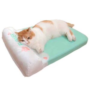 Camas para perros geriátricos Talla S Hoopet cuenta con un diseño ergonómico que se adapta perfectamente a las necesidades de tu mascota. El colchón está confeccionado con materiales transpirables y ligeros que permiten la circulación del aire