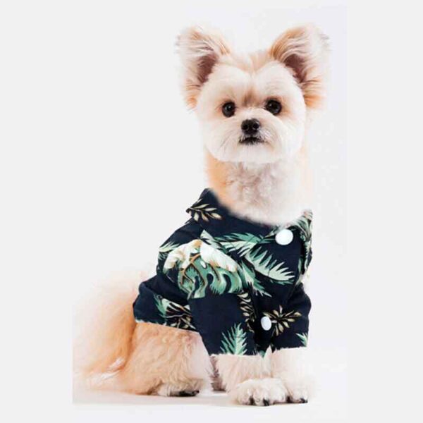 guayabera perro azul palmera 7 1