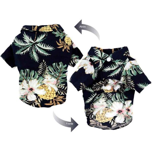 guayabera perro azul palmera 7 5