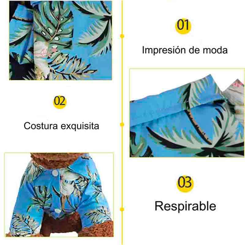 guayabera perro celeste 7 1